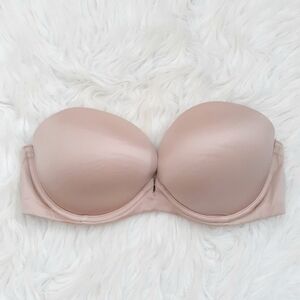 VS Strapless Plunge Push Up Bra 34D